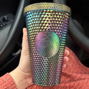 Starbucks Iridescent Studded Tumbler 16oz Grande (no straw)